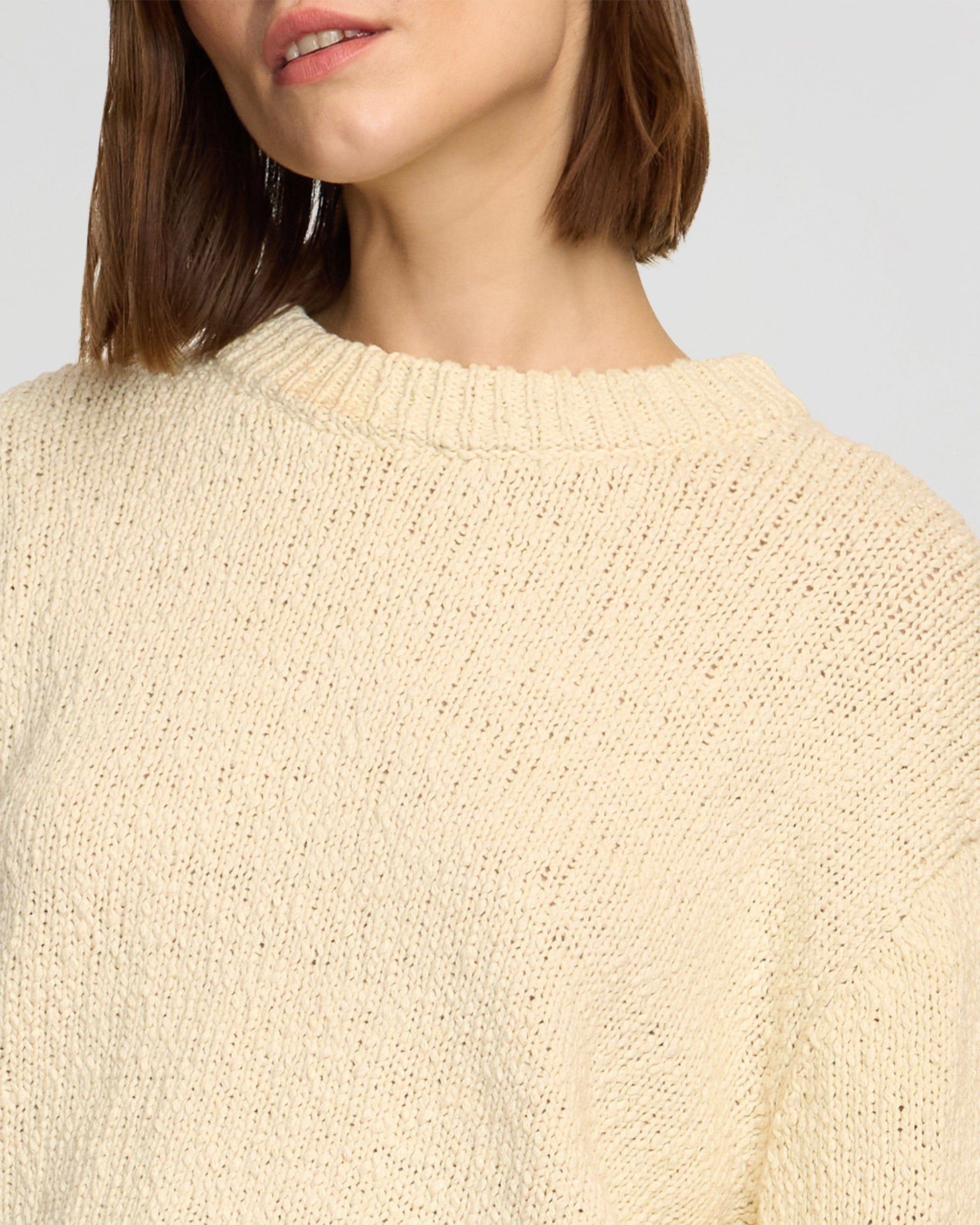 Sonya Textured Organic Cotton Sweater Product Image