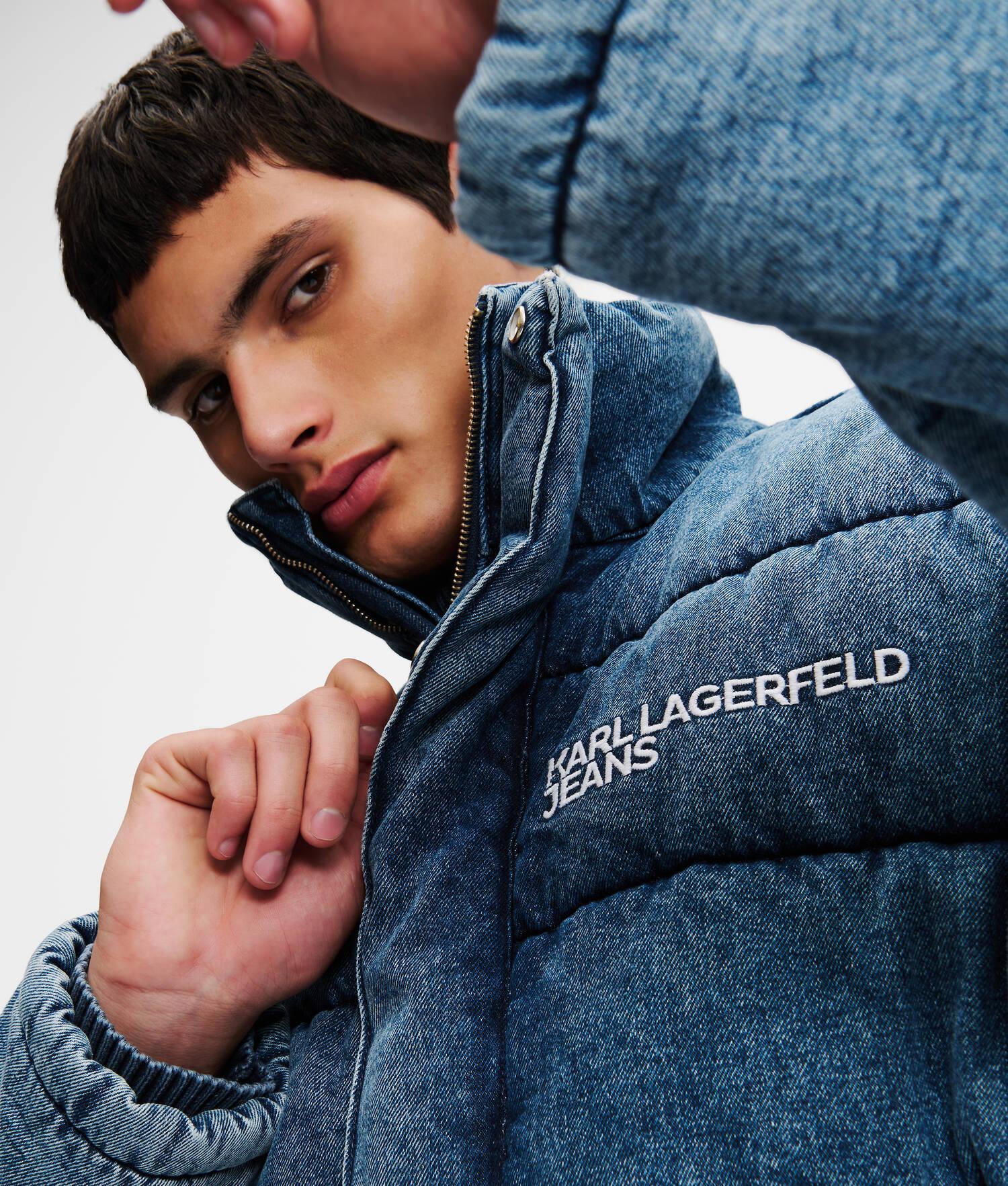 KLJ DENIM PUFFER JACKET Product Image