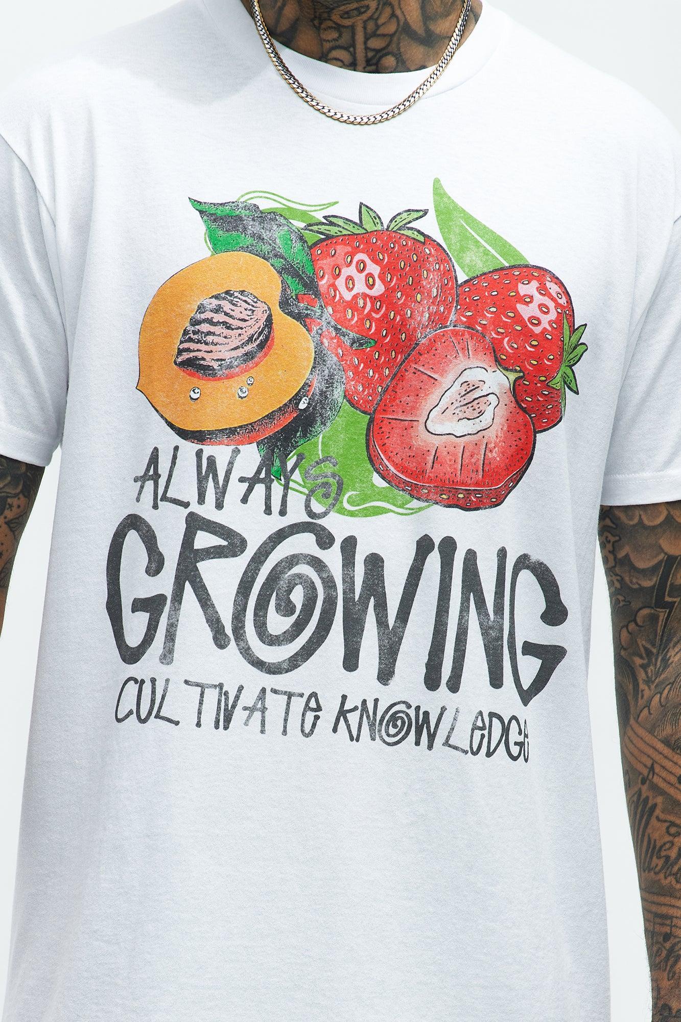 Always Growing Short Sleeve Tee - White Product Image