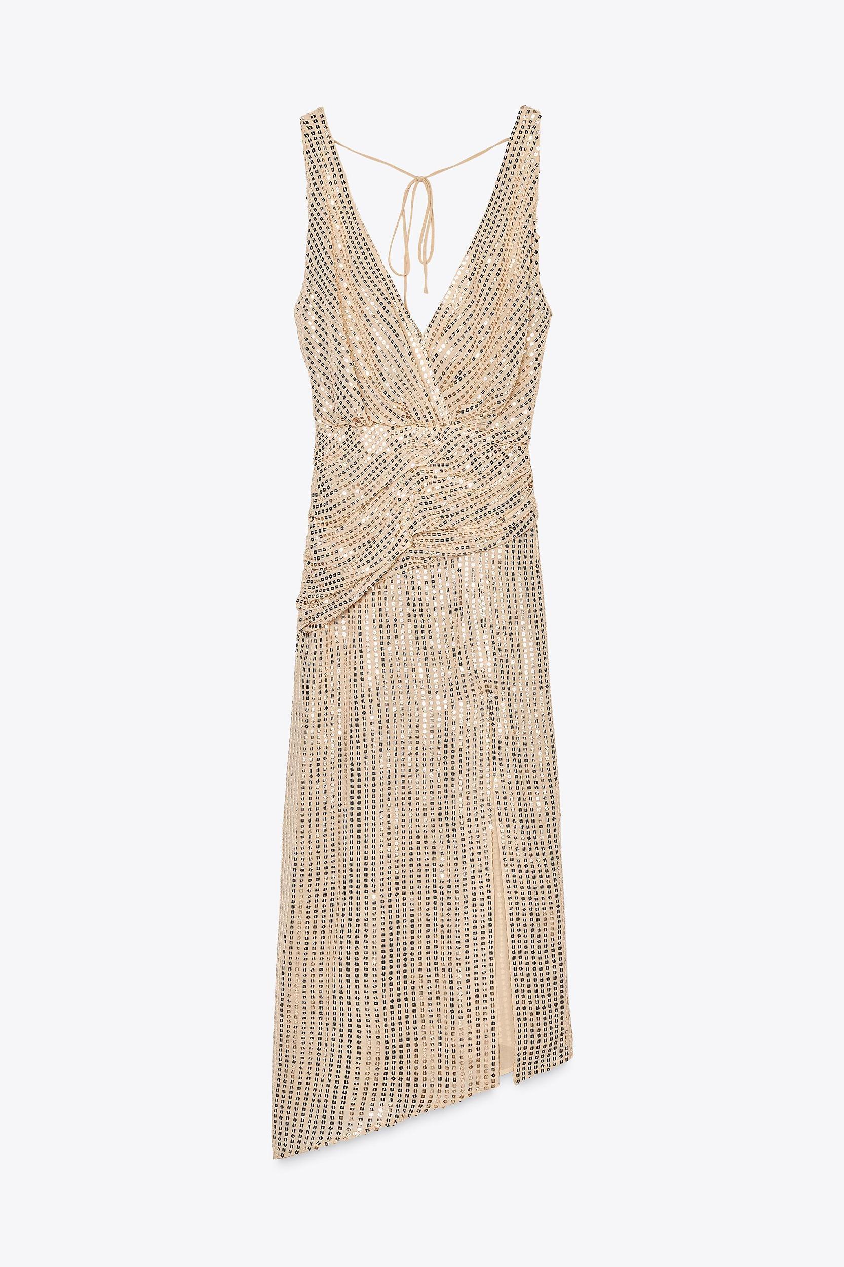 SEQUIN MIDI DRESS Product Image