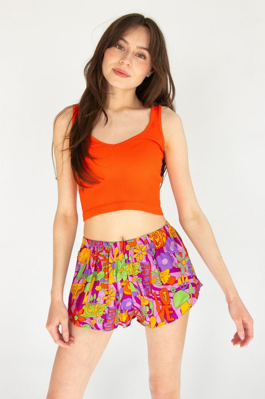 Groovy Mushroom Shorts Product Image