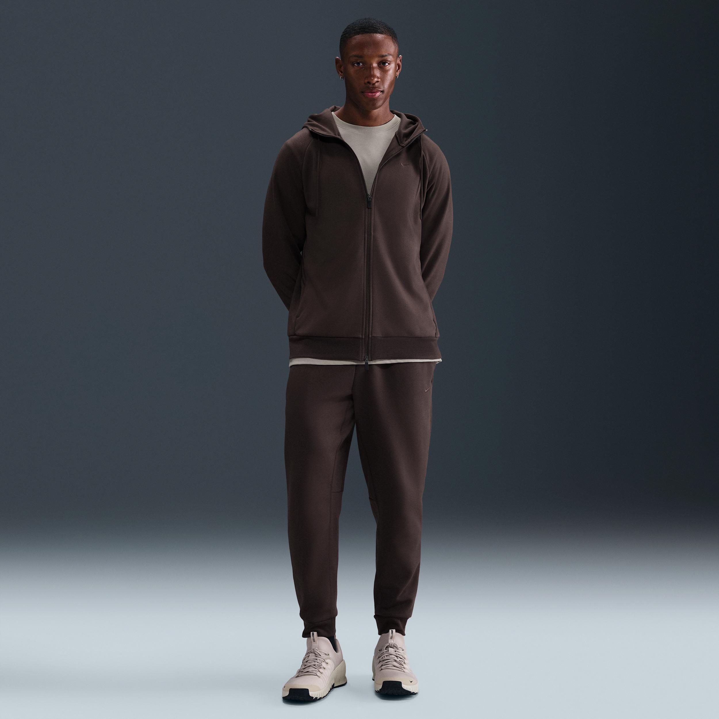 Nike Mens Primary Fleece Dri-FIT UV Full-Zip Performance Hoodie | FZ0967-237 Product Image