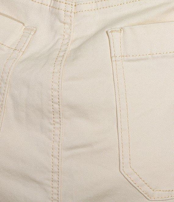 Code Bleu Mid Rise Utility Stretch Denim Skort Product Image