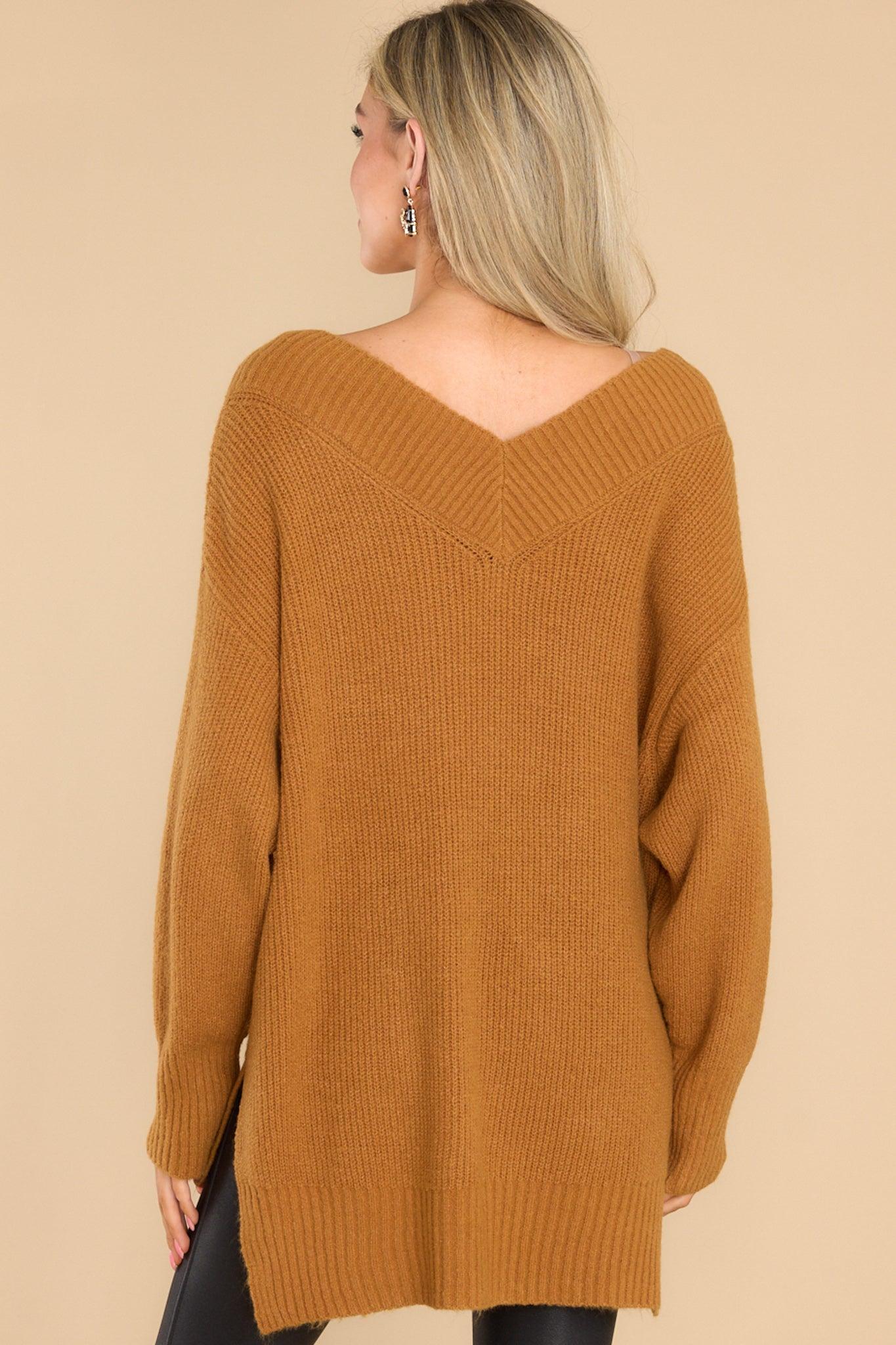 Together Again Caramel Sweater Tan Product Image