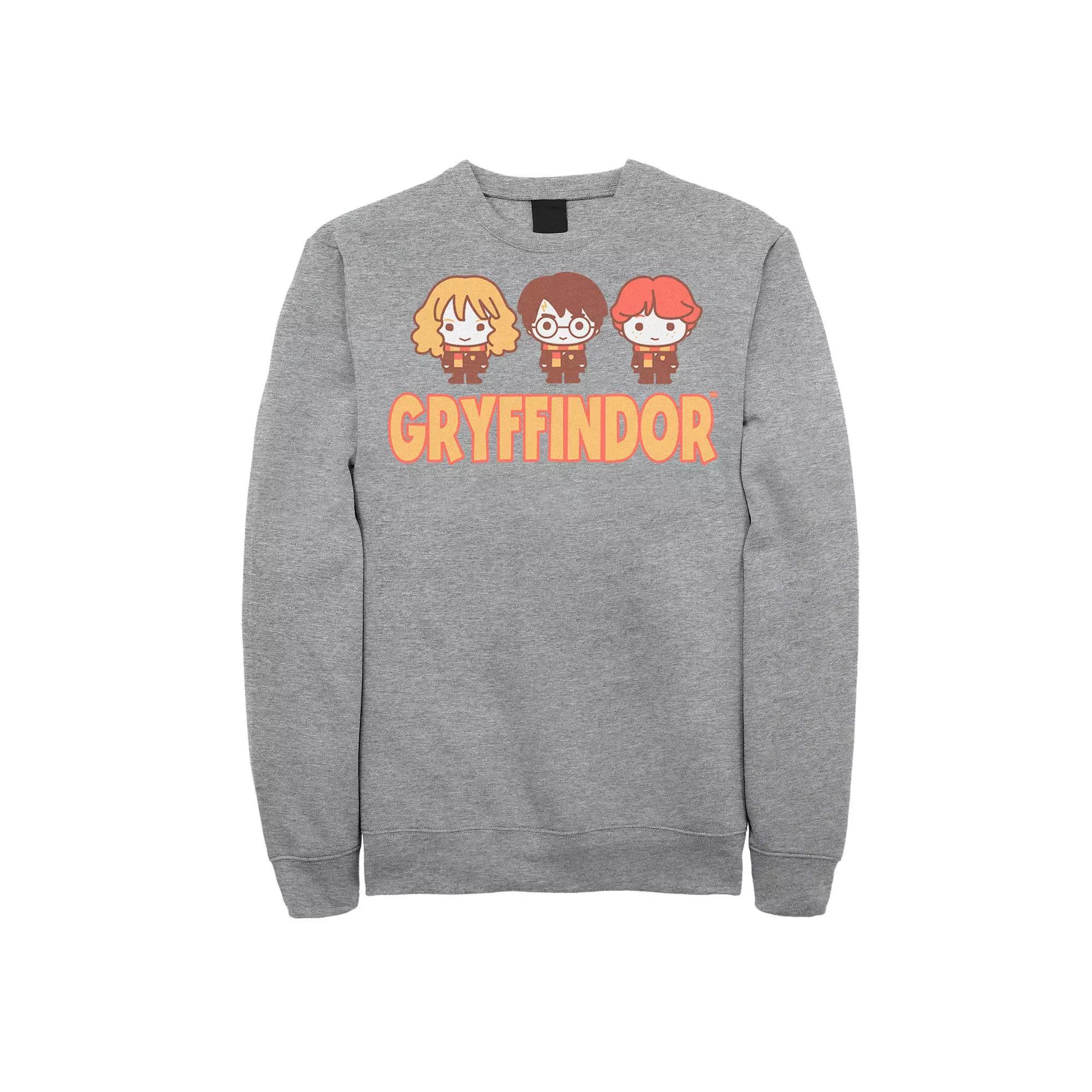 Men's Harry Potter Gryffindor Best Friends Lineup Sweatshirt, Size: XL, Athletic Grey Product Image