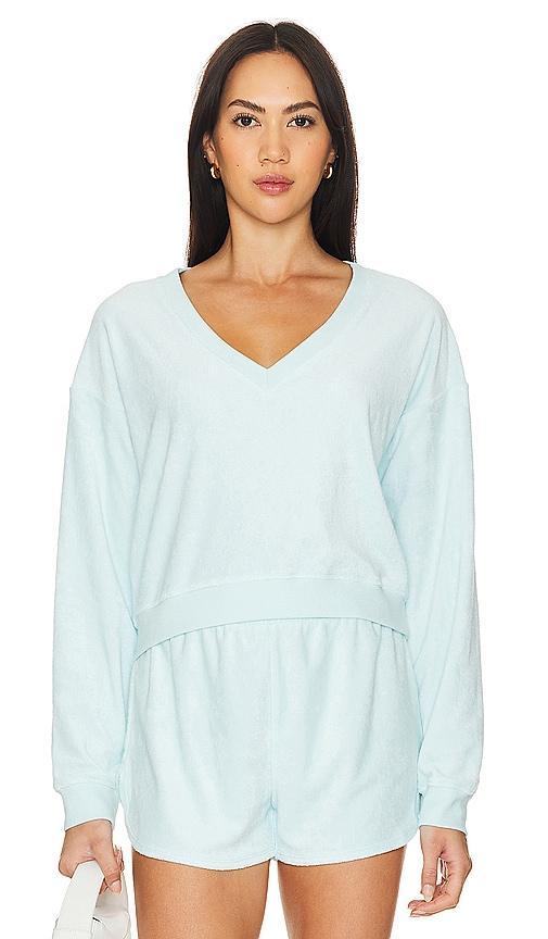 Beyond Yoga Tropez Pullover (Birch) Women's Clothing Product Image