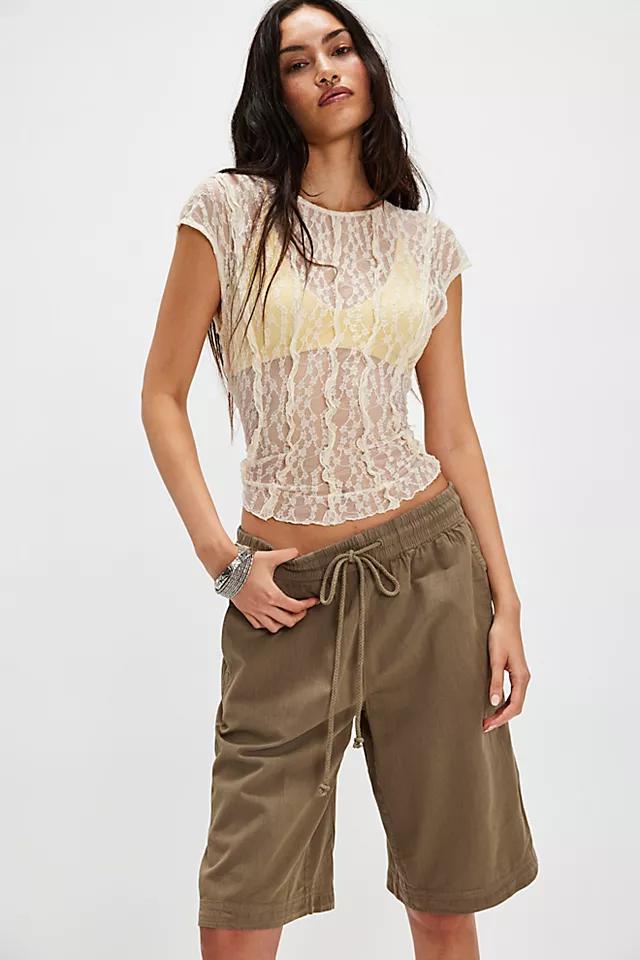 Saylor Poplin Pull-On Shorts Product Image