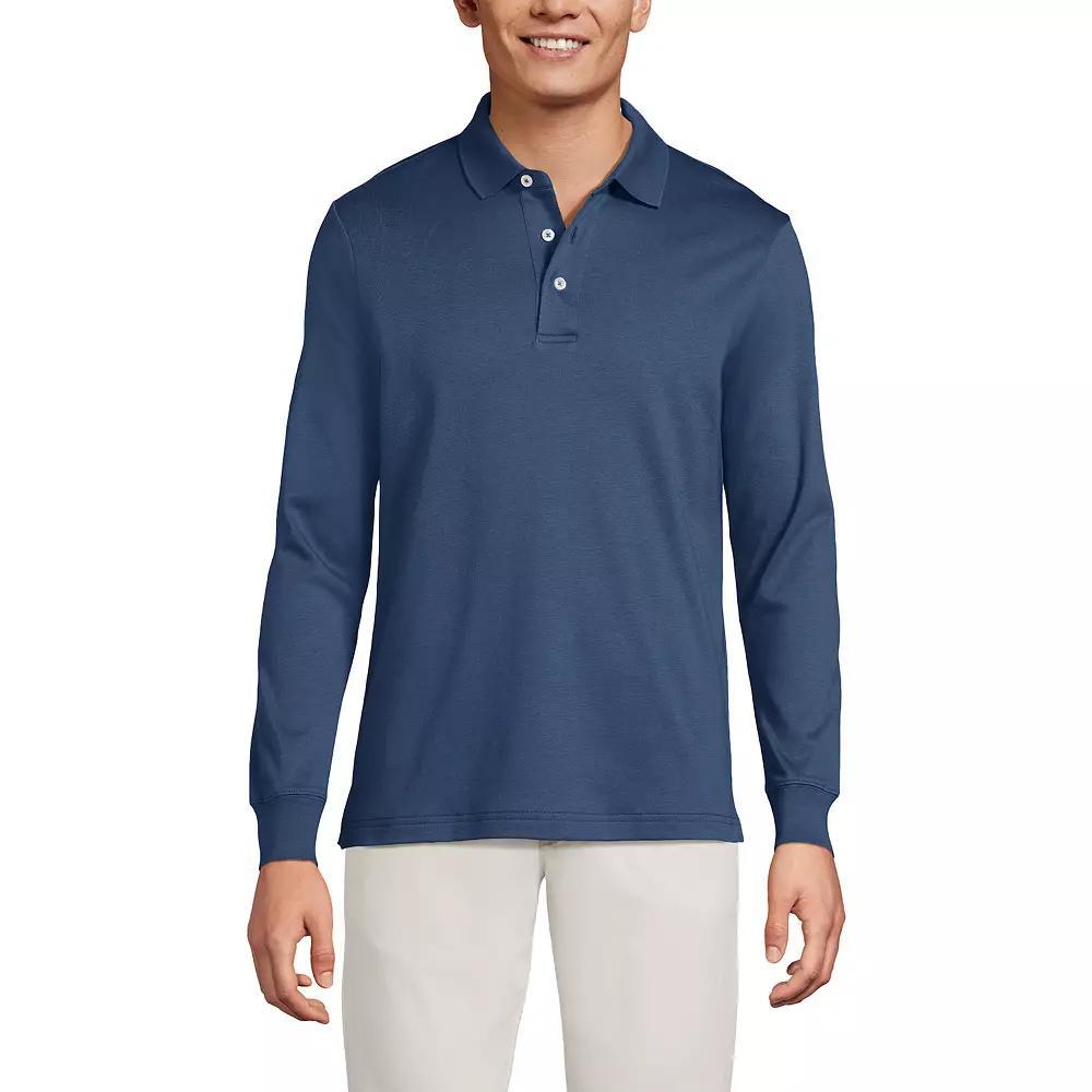 Men's Lands' End Soft Supima Polo,  Product Image
