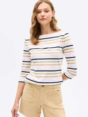 Stripe Boatneck T-Shirt Product Image