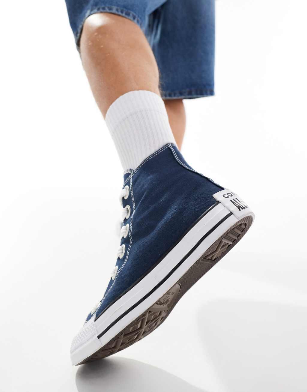 Converse Chuck Taylor All Star sneakers in navy Product Image