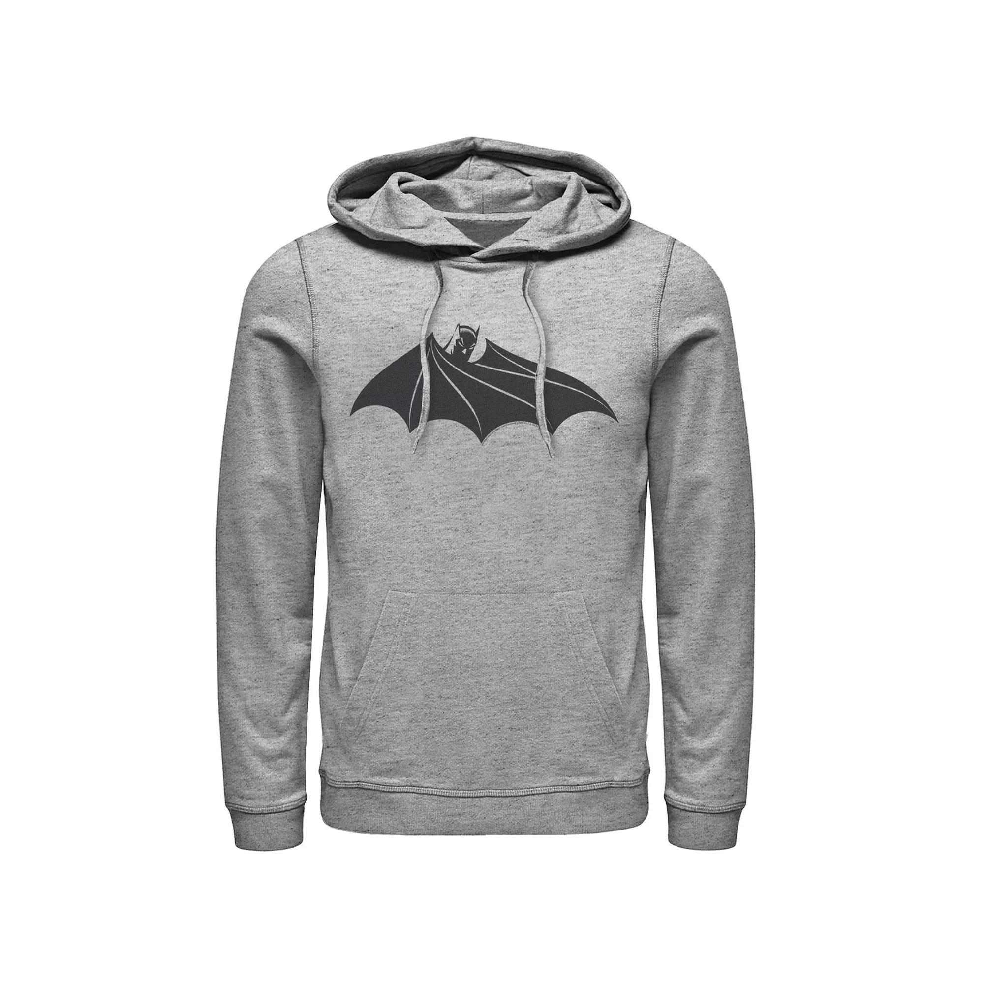 Men's DC Comics Batman Cloak Chest Logo Hoodie,  Product Image