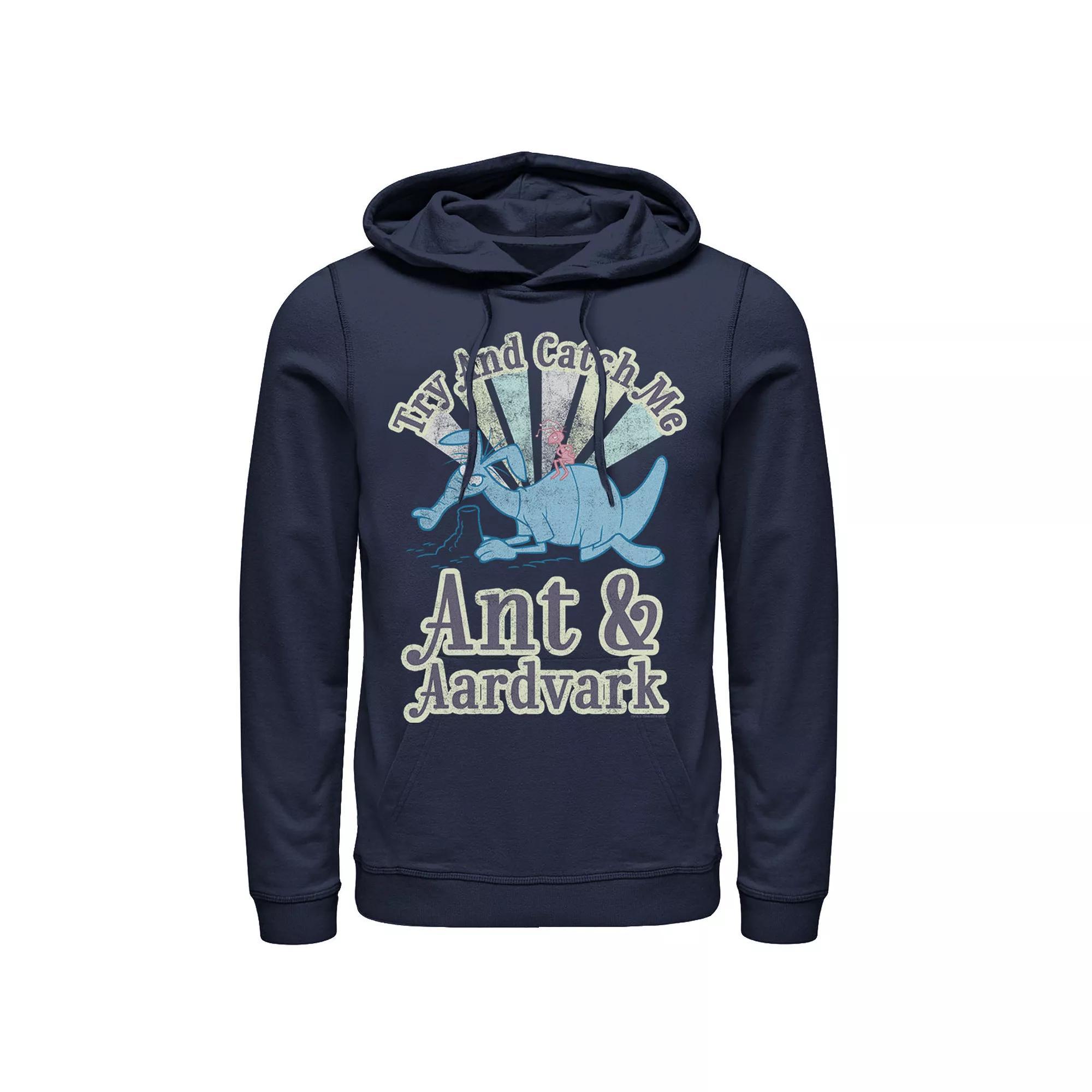 Men's Pink Panther Ant And Aardvark Try And Catch Me Graphic Hoodie,  Product Image