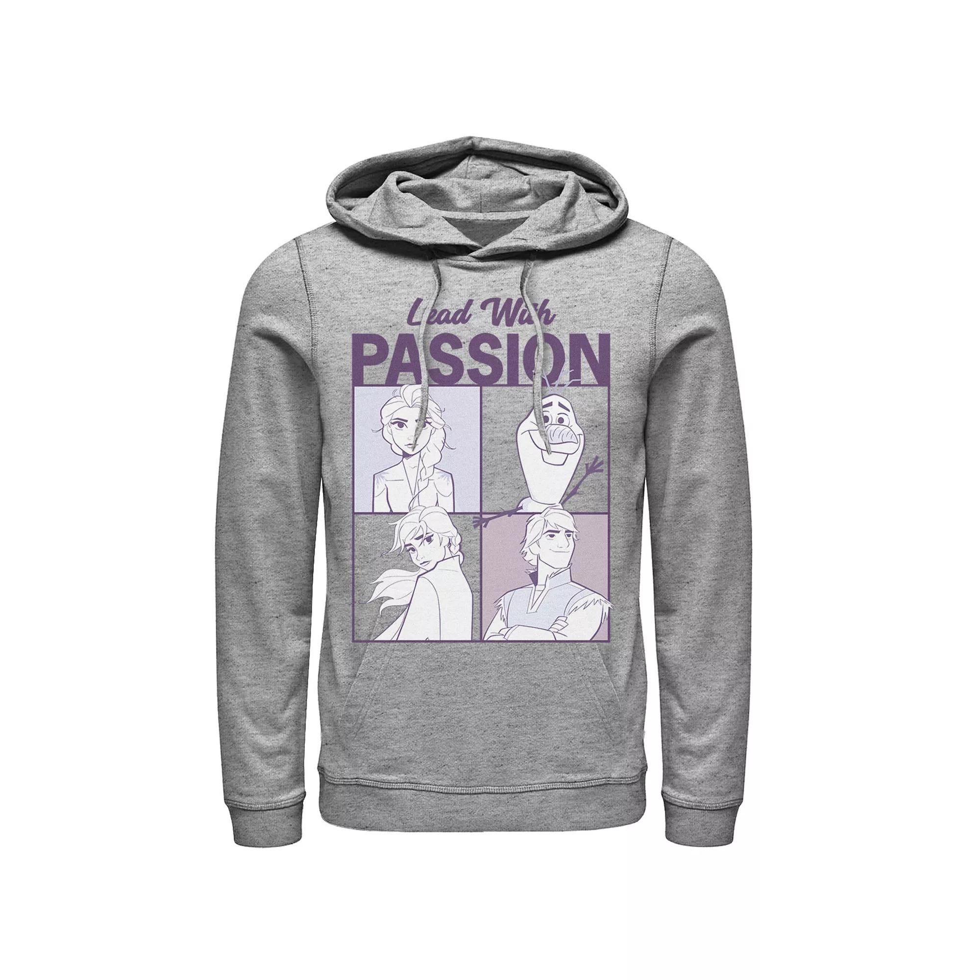 Disney's Frozen 2 Group Shot Lead With Passion Men's Hoodie,  Product Image