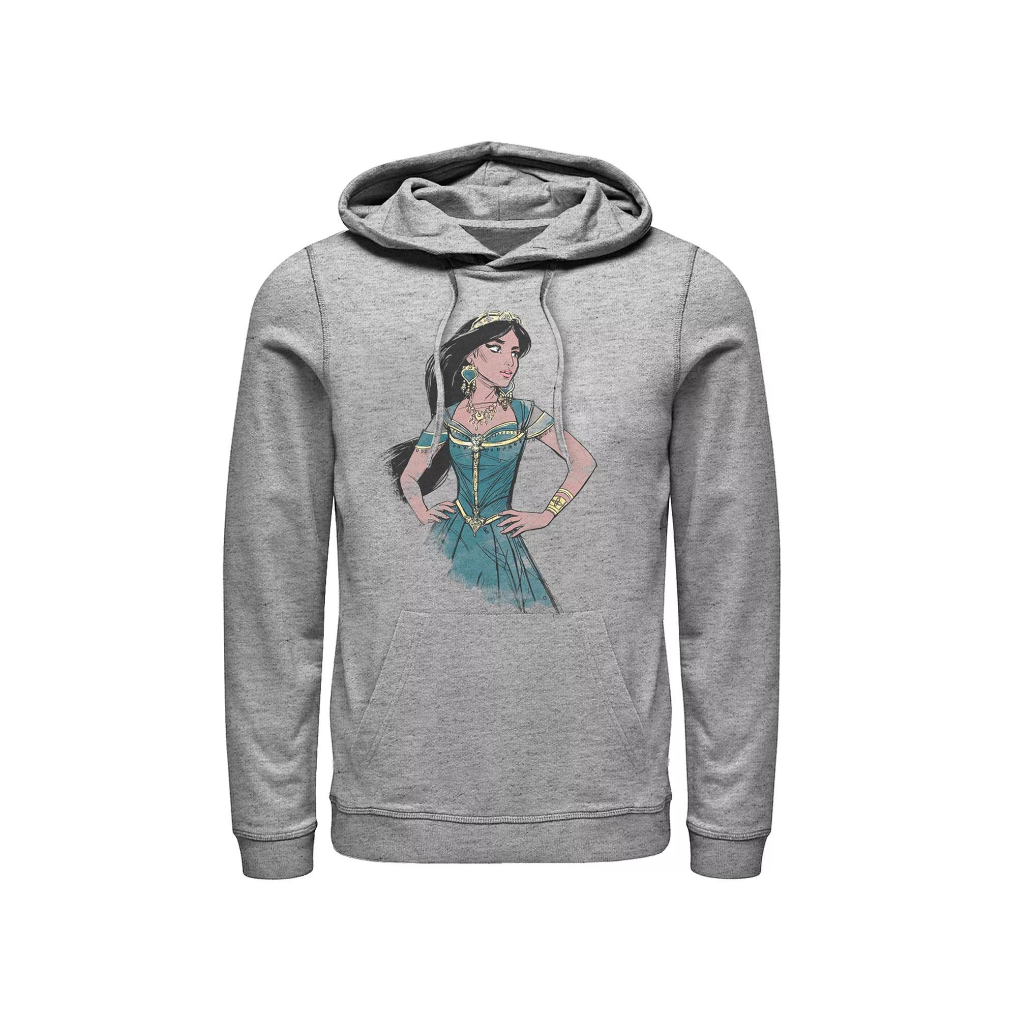 Disney's Aladdin Men's Jasmine Painting Graphic Hoodie,  Product Image