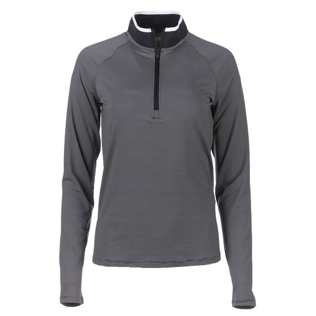 Under Armour Women's T2 Green Stripe 1/4 Zip Product Image