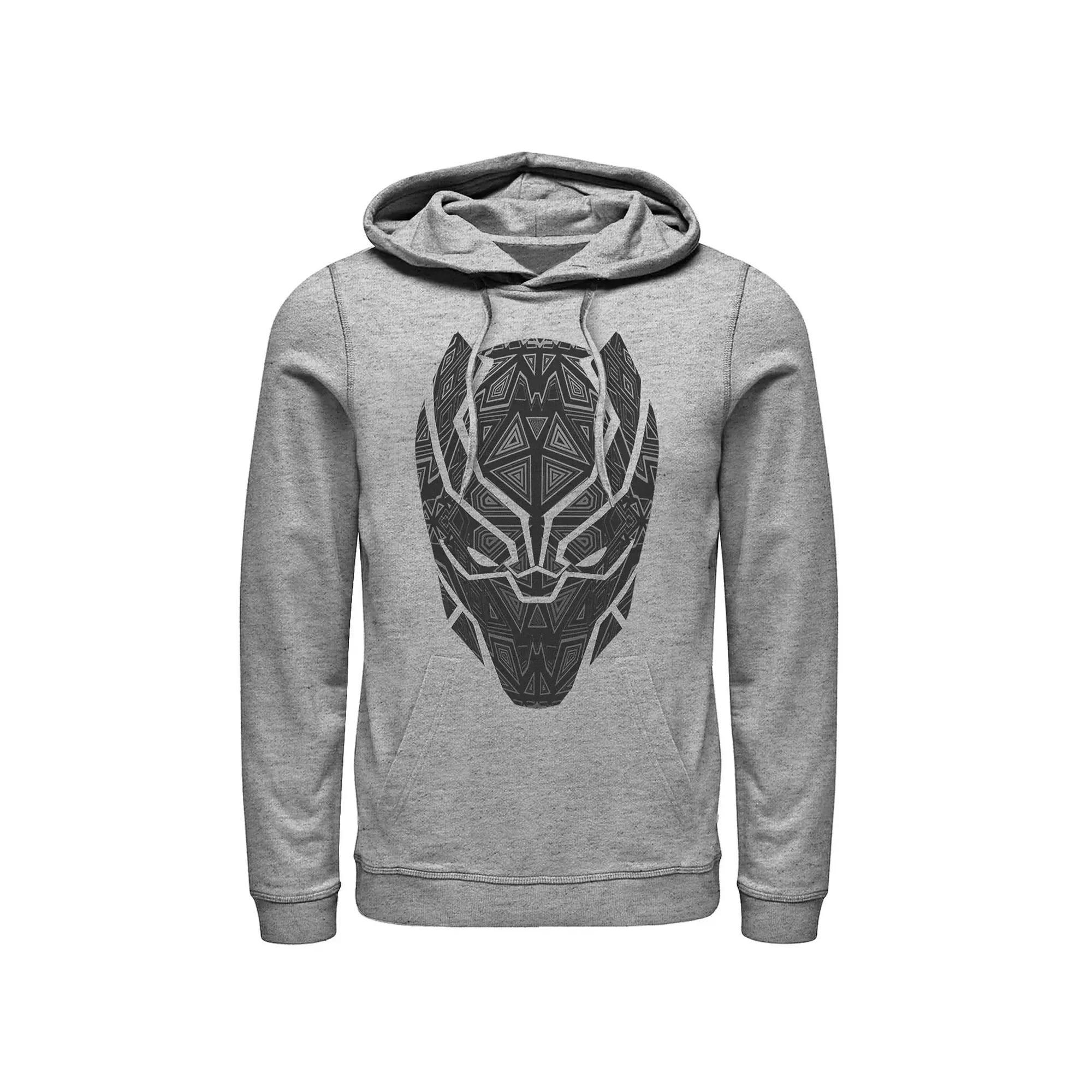 Men's Marvel Black Panther Geometric Prism Mask Hoodie,  Product Image