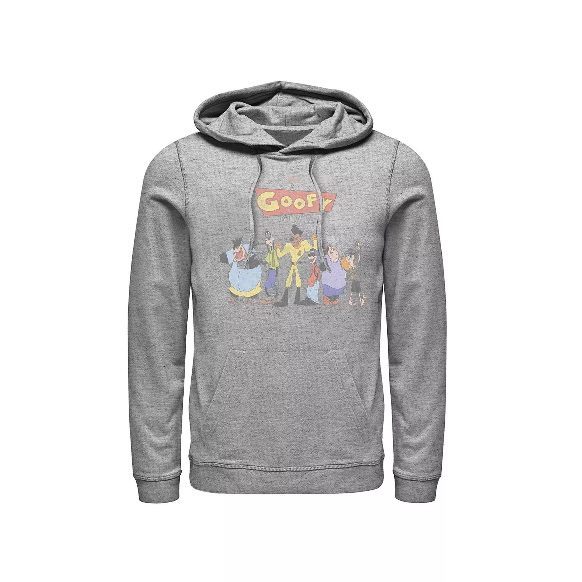 Disney's A Goofy Movie Men's Group Shot Logo Hoodie,  Product Image