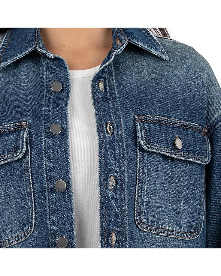Women's KUT from the Kloth LANA JACKET-DROP SHOULDER /PATCH FLAPS FRONT POCKETS Product Image