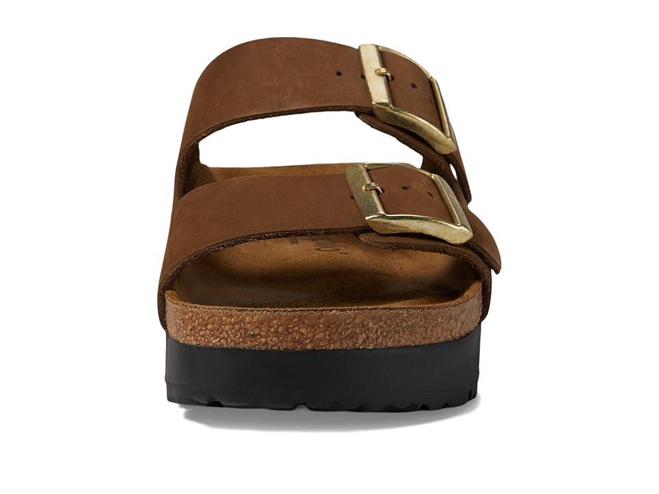 Papillio by Birkenstock Womens Arizona Suede Nubuck Platform Sandals Product Image