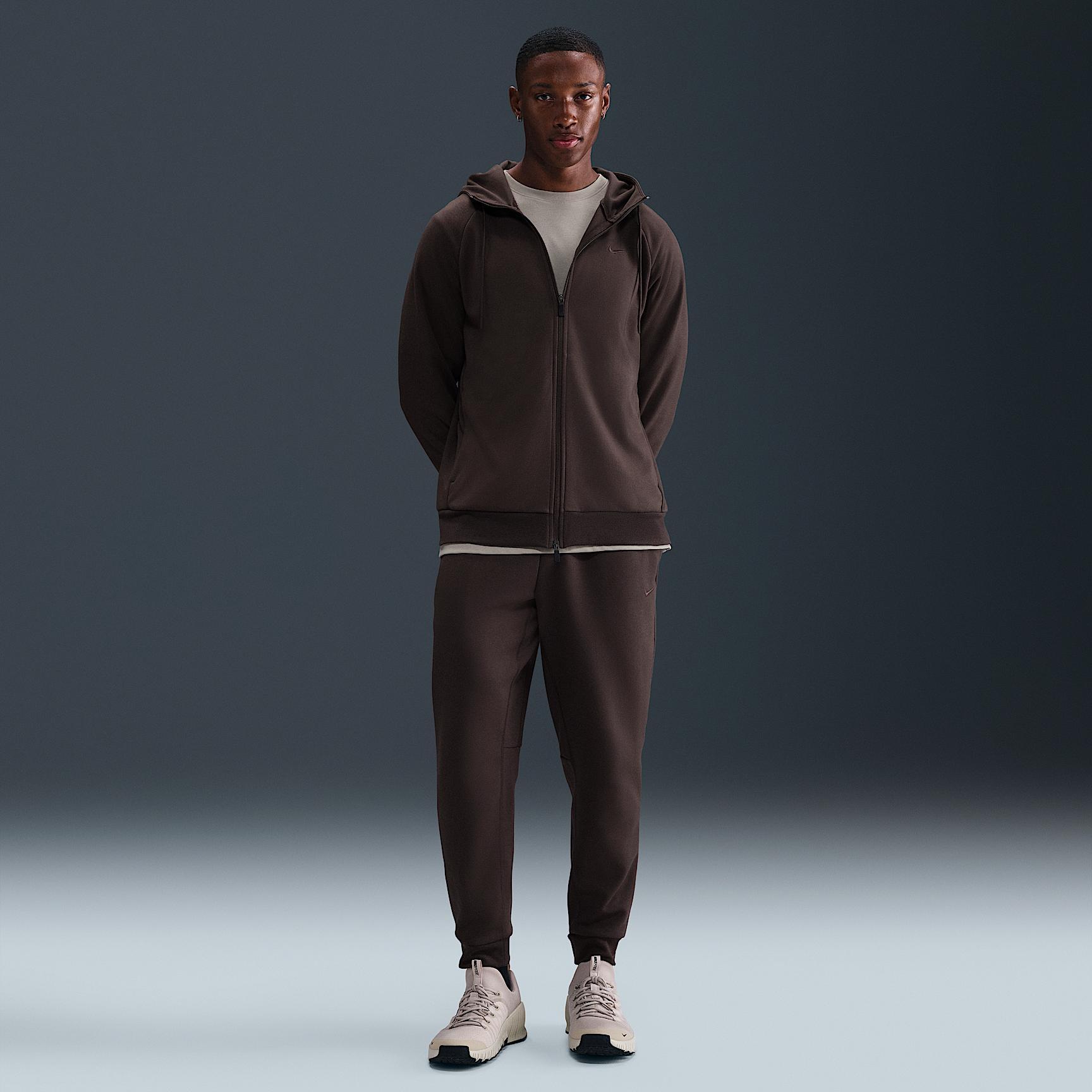 Nike Mens Primary Fleece Dri-FIT UV Full-Zip Performance Hoodie | FZ0967-237 Product Image