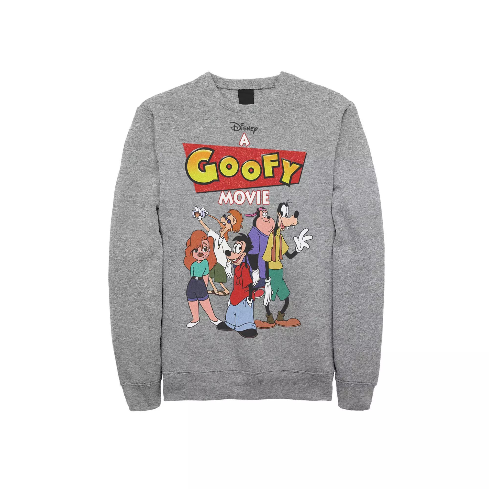 Disney's A Goofy Movie Men's Group Shot Logo Sweatshirt,  Product Image
