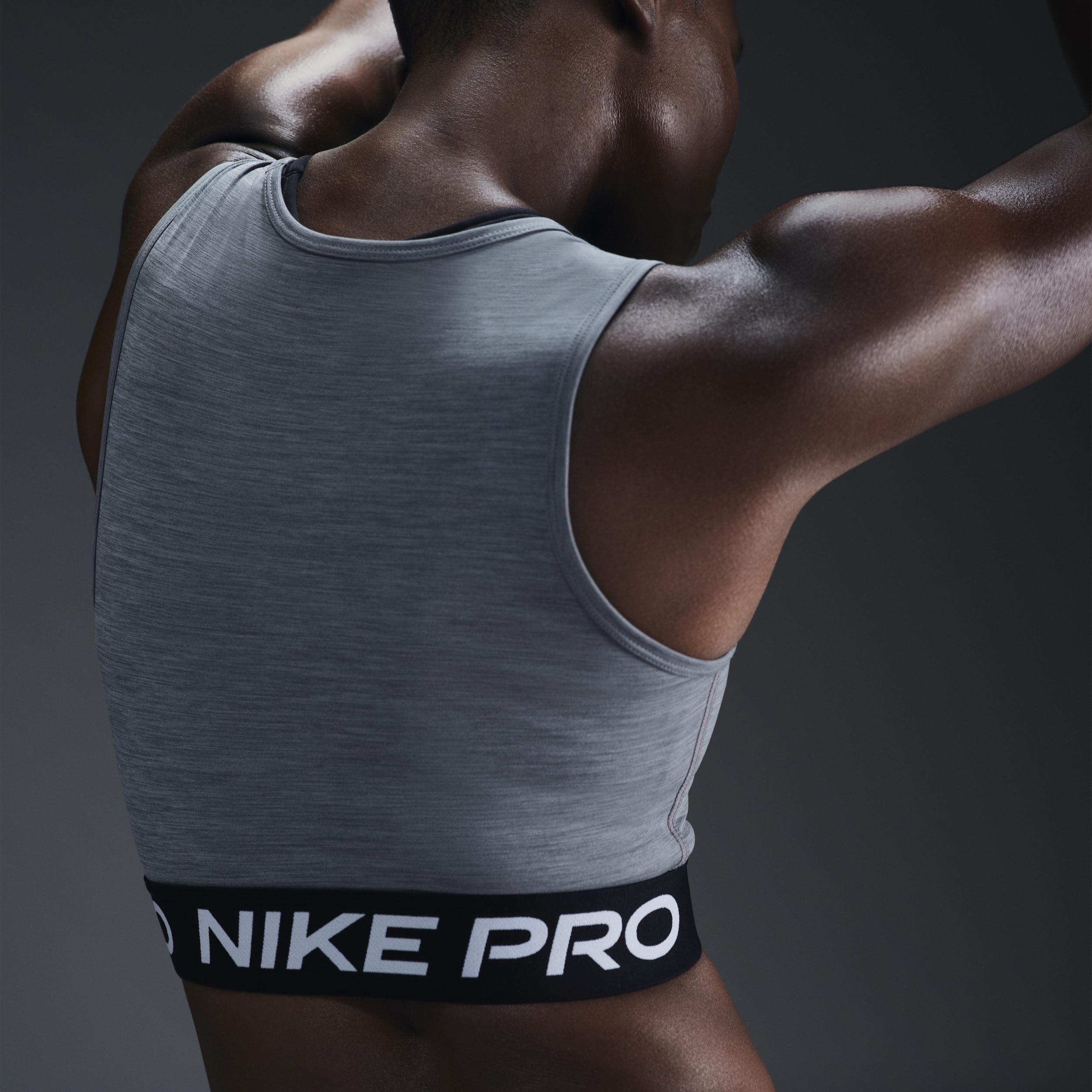 Womens Nike Pro Dri-FIT Crop Tank Top Product Image