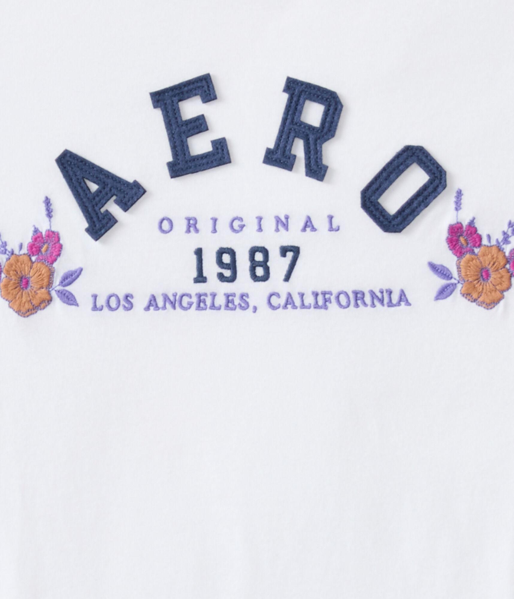 Aero Arch Floral Appliqué Graphic Tee Product Image