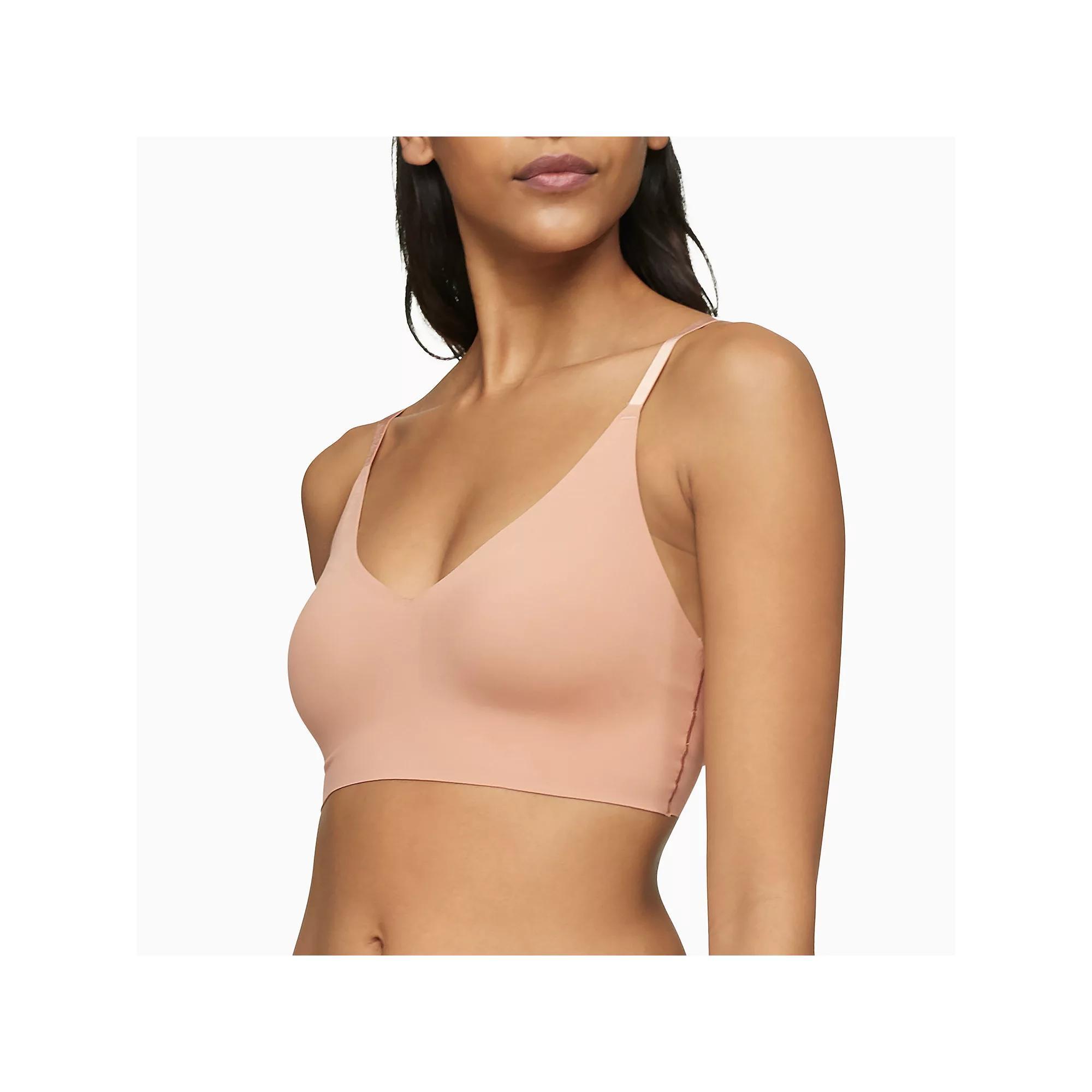 Calvin Klein Invisibles Comfort Lightly Lined Triangle Bralette QF5753, Women's,  Product Image