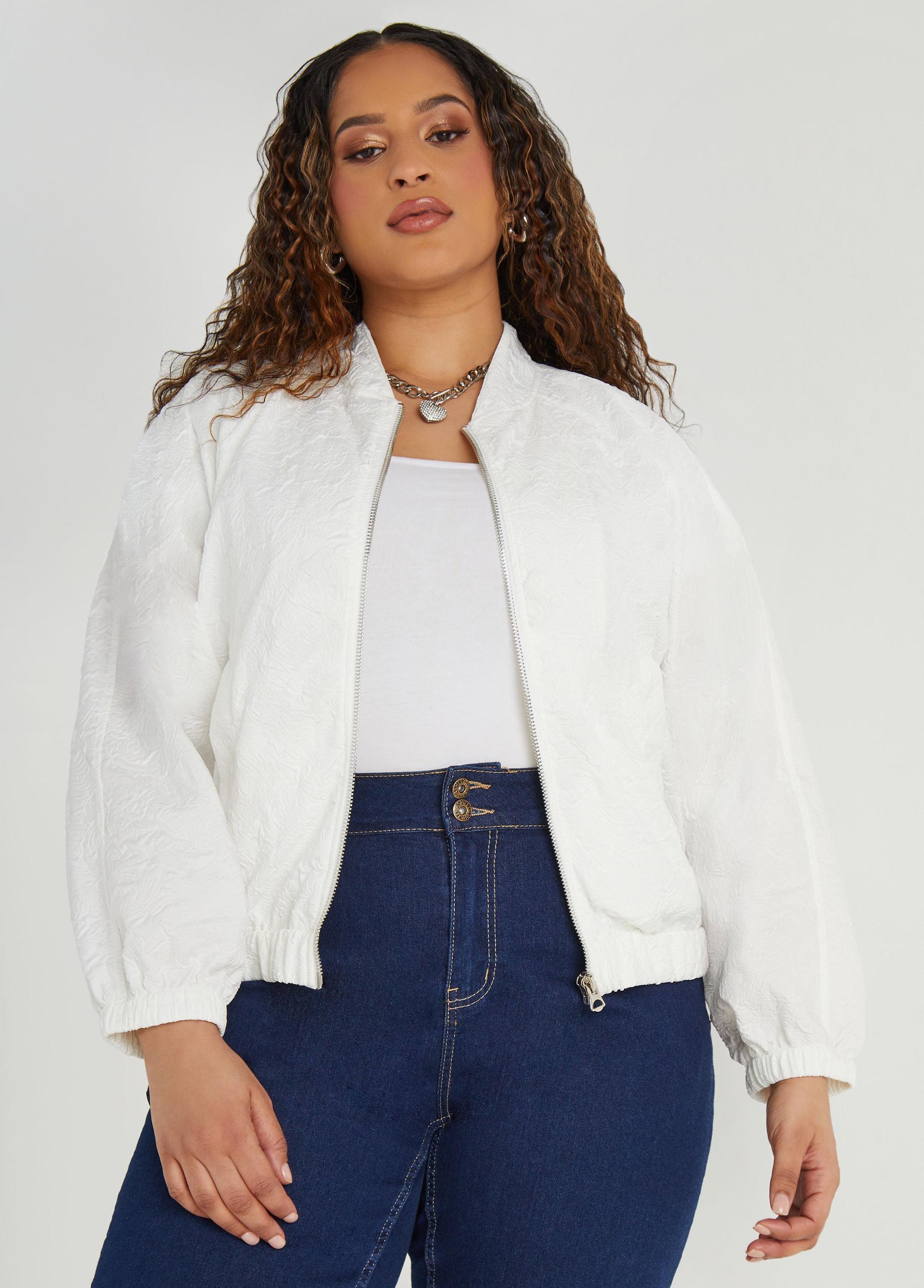 Matelasse Bomber Jacket Product Image