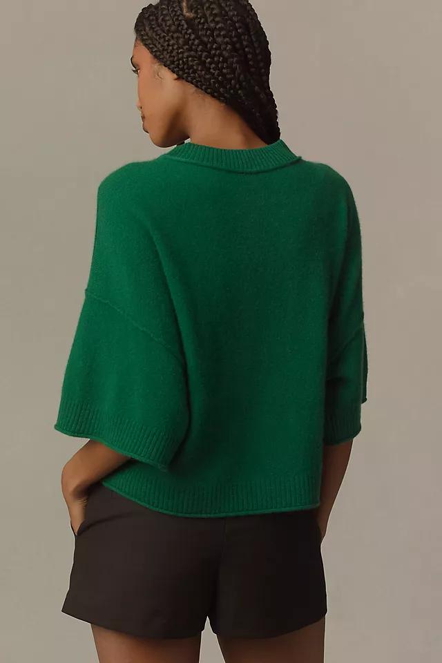 The Goldie Crew-Neck Cashmere Sweater Product Image