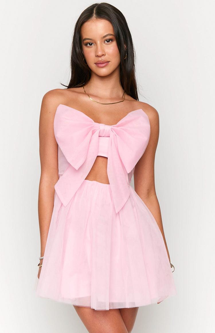 Sweethearts Pink Mini Dress Product Image