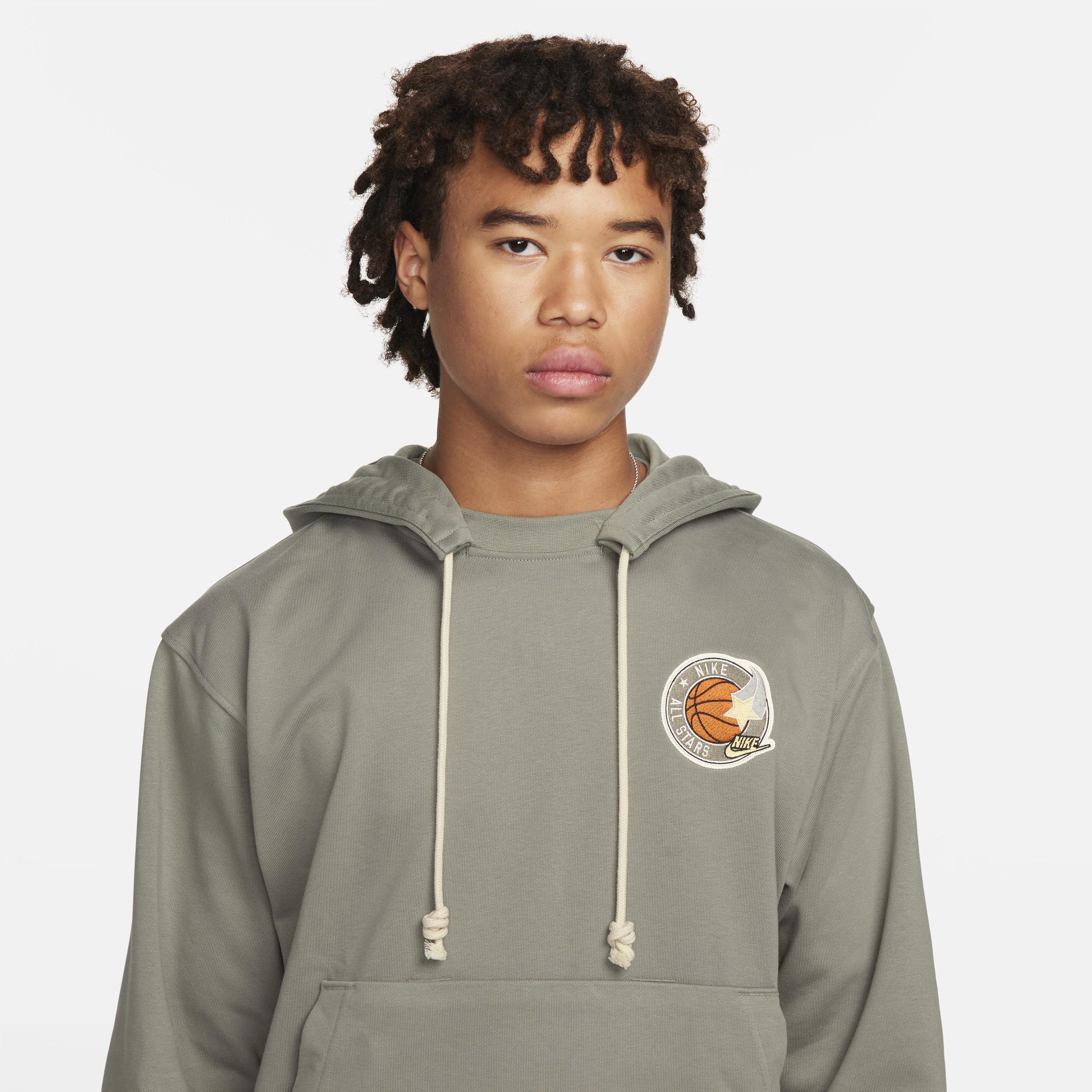 Nike Standard Issue Men's Dri-FIT French Terry Pullover Basketball Hoodie Product Image