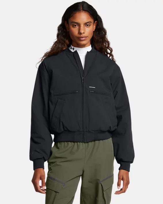 Women's UA Expanse Fleece-Lined Bomber Jacket Product Image