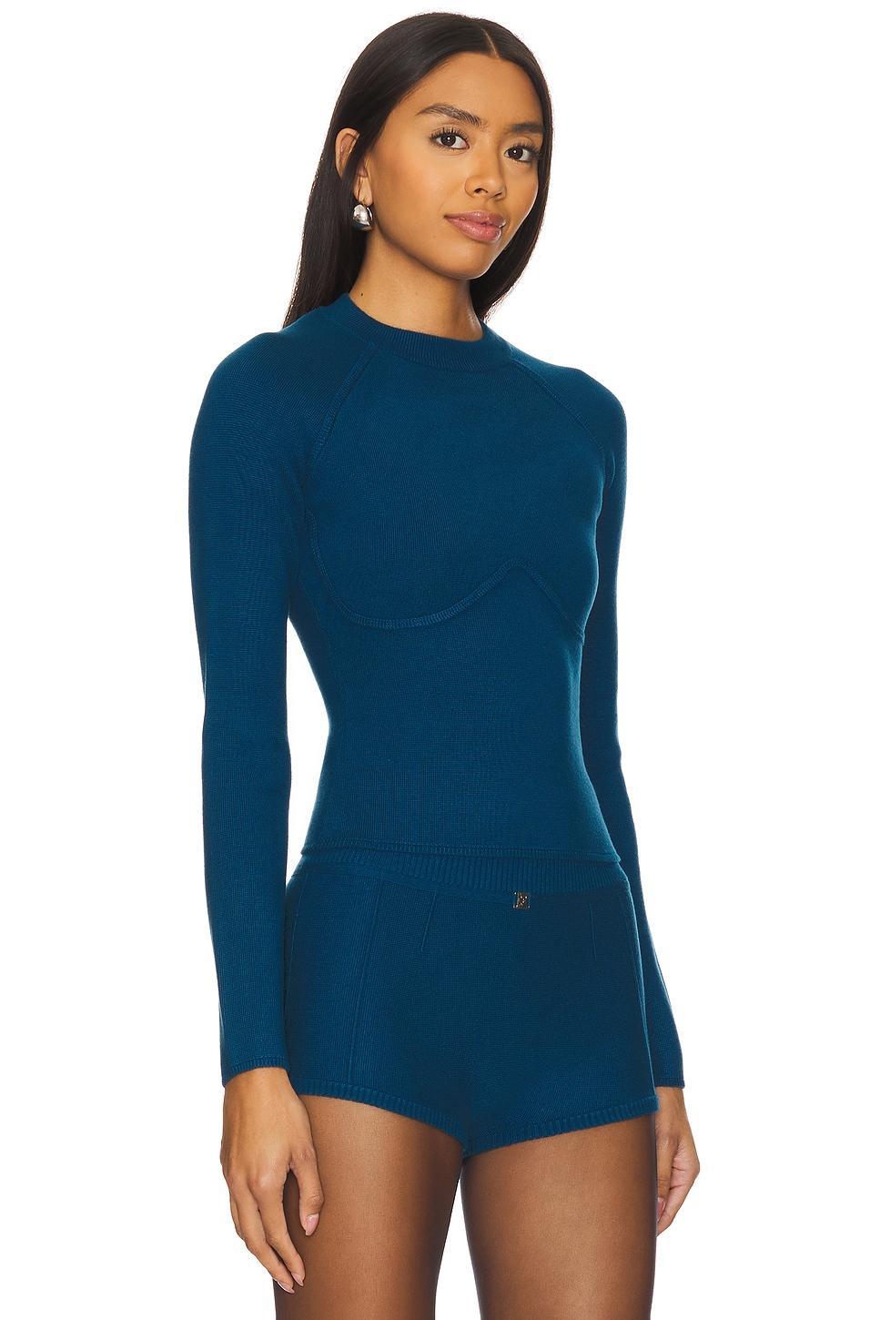 Knit Underbust Long Sleeve Top fleur du mal Product Image