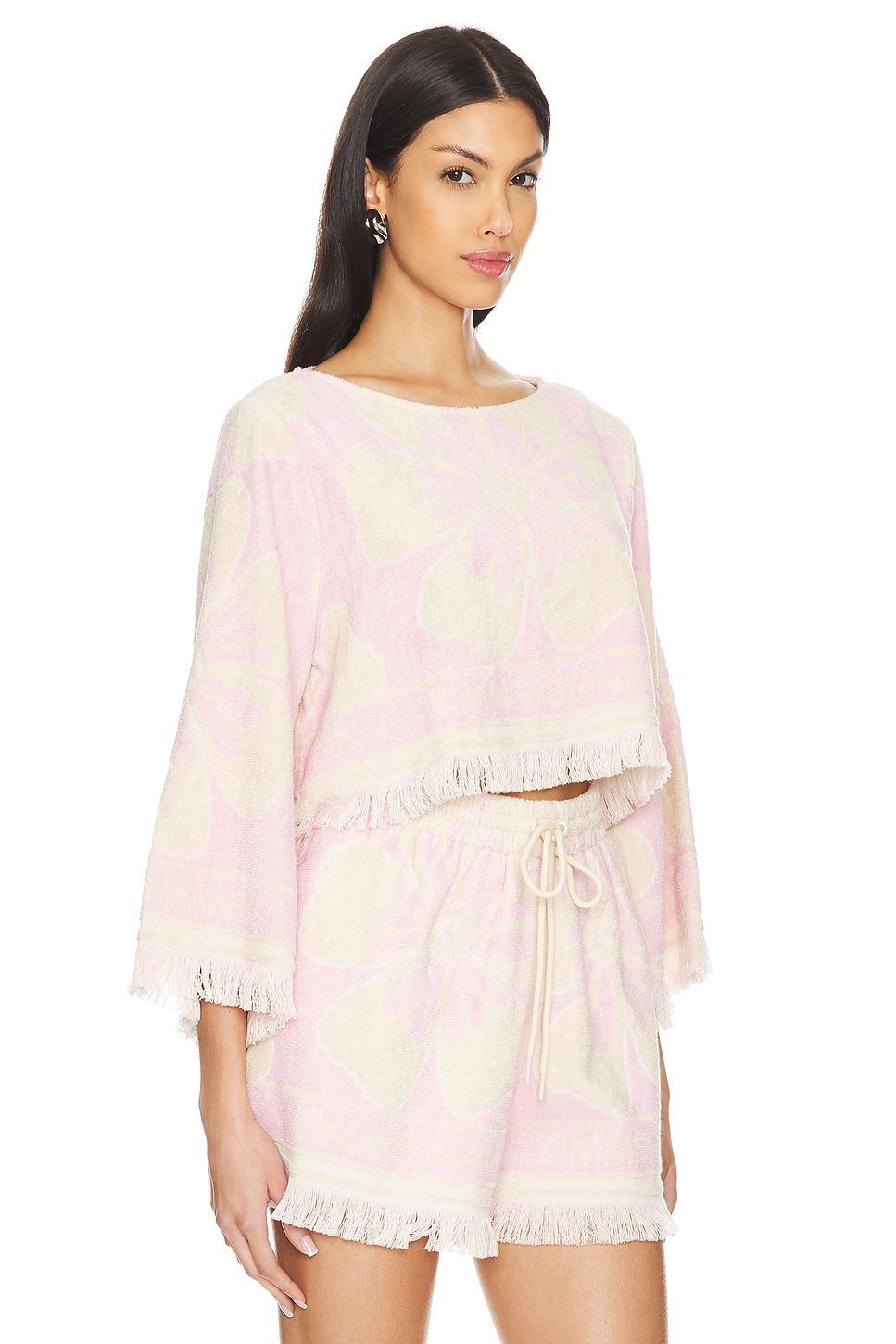 Pop Towelling Crop Top Zimmermann Product Image