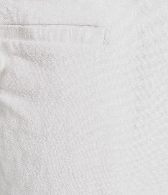 Murano Big & Tall Baird McNutt Linen Relaxed Fit Pleated Front Suit Separates Pants Product Image