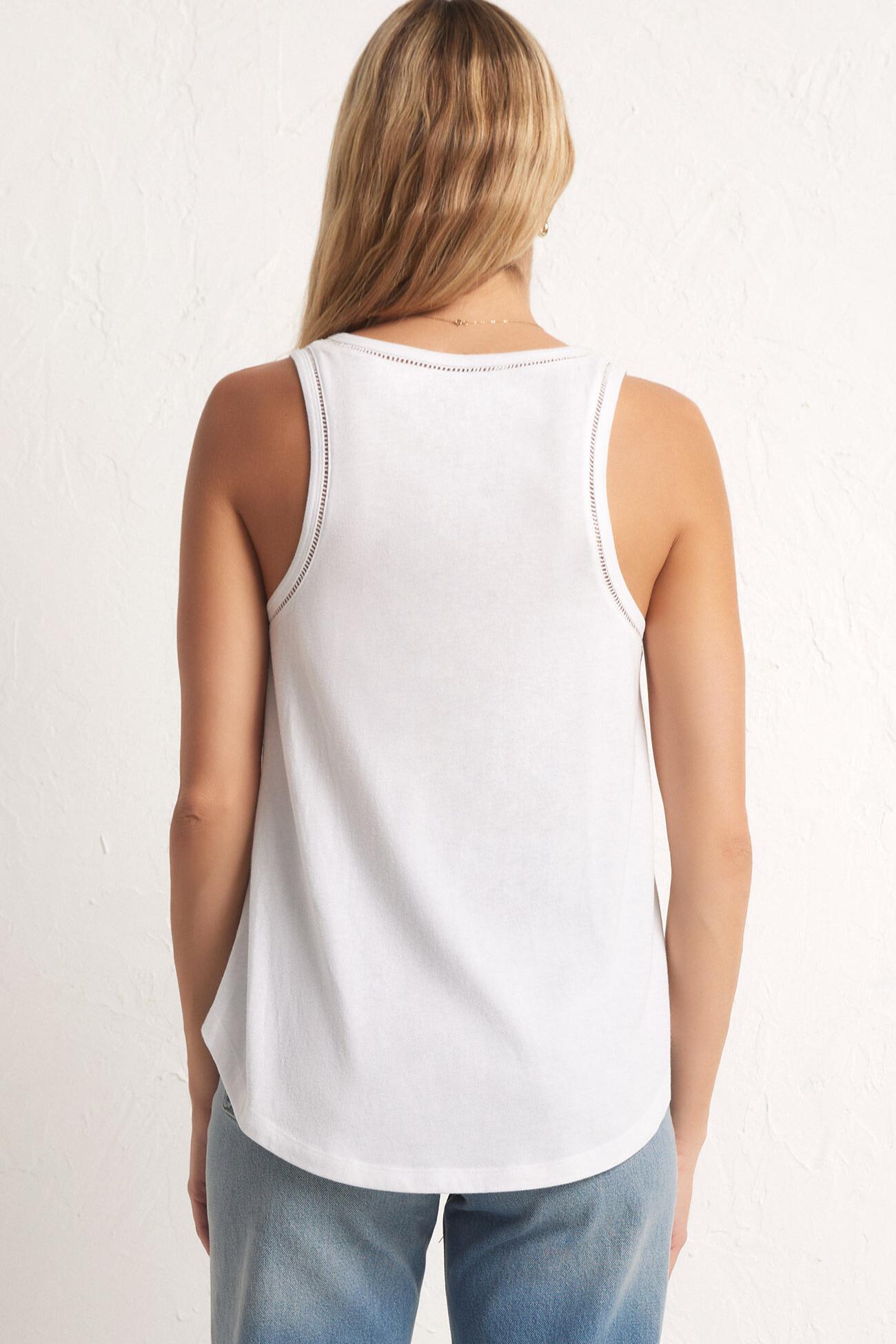 Vagabond Lace Trim Tank Product Image