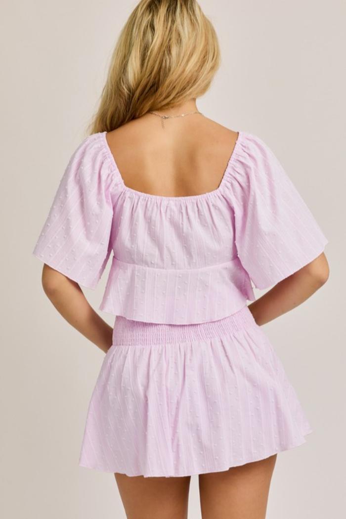 Tie Front Crop Top Product Image