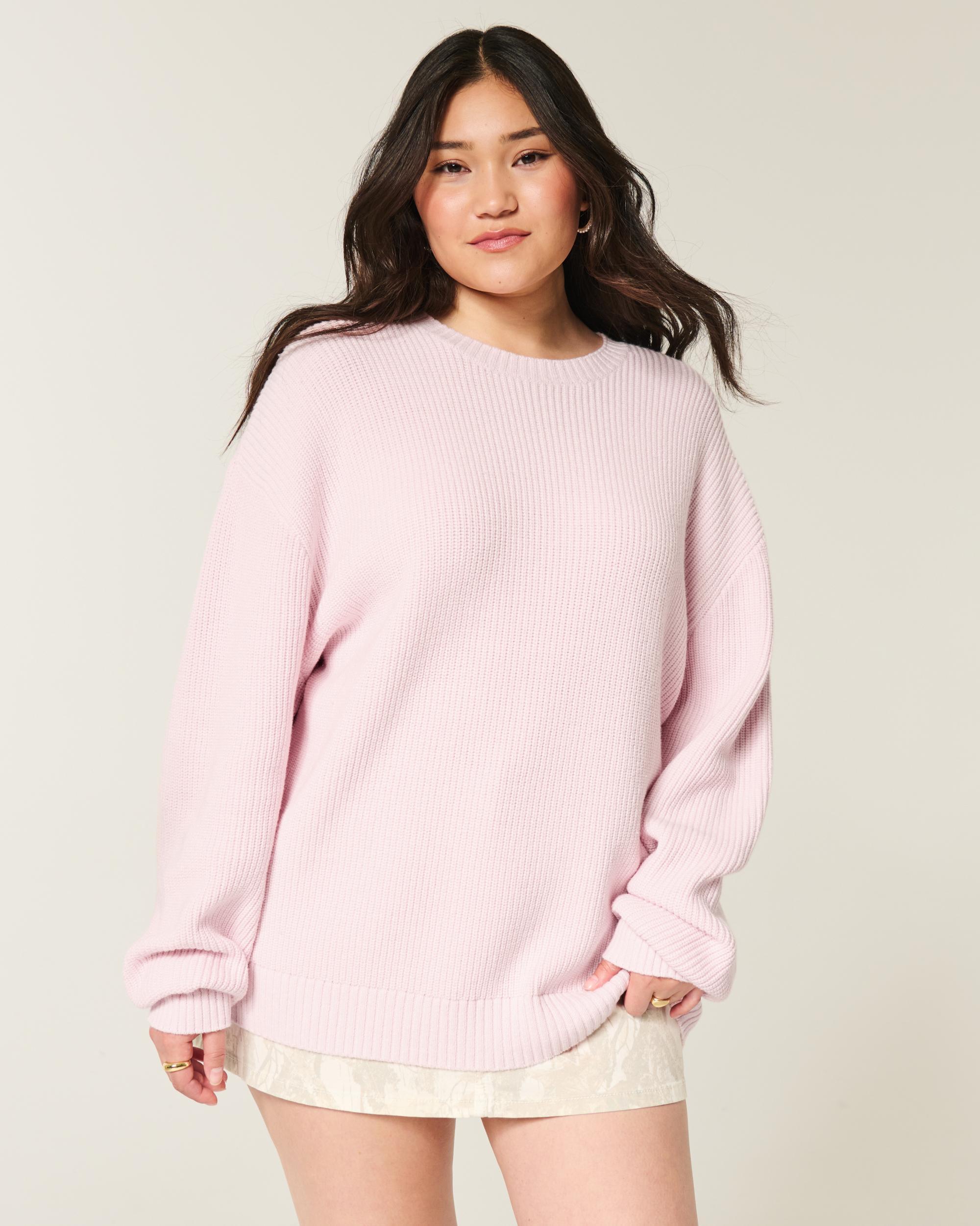 Oversized Crew Sweater Product Image