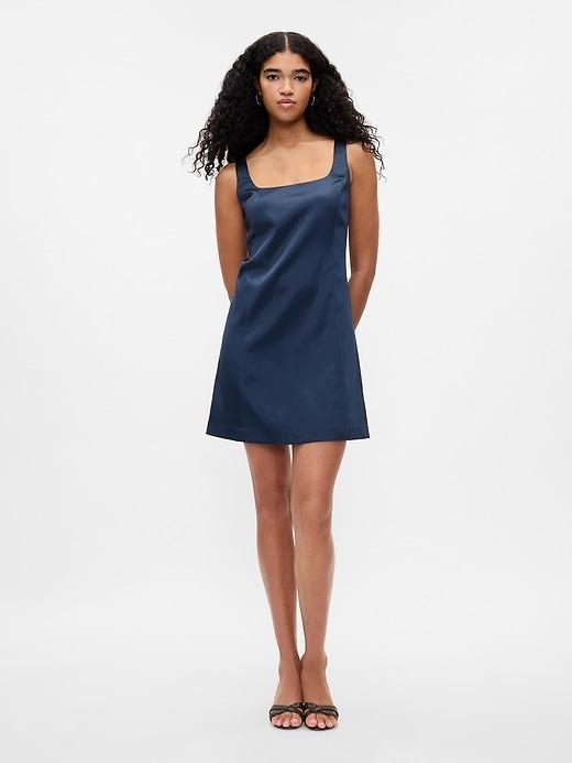 Satin Mini Dress Product Image