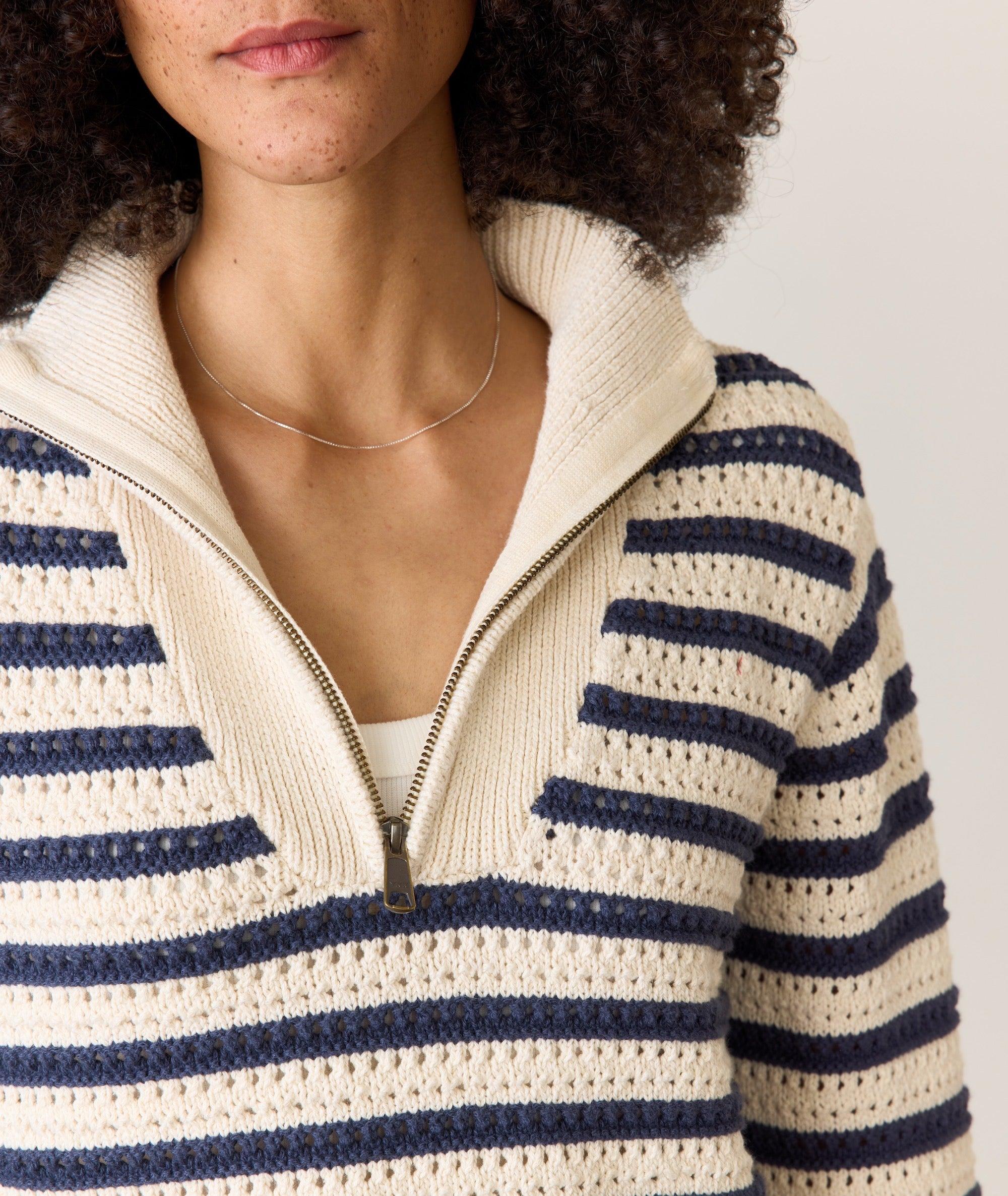 Montecito Quarter Zip Sweater Product Image