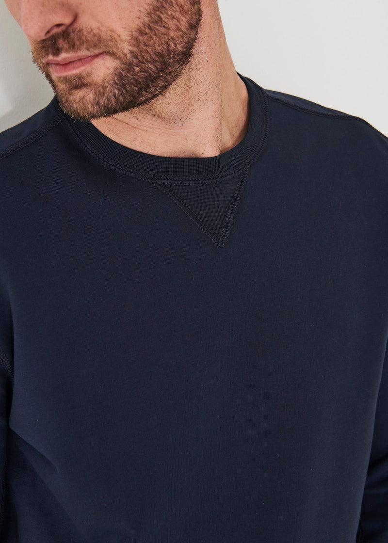 PATRICK ASSARAF PIMA COTTON FRENCH TERRY SWEATSHIRT Product Image