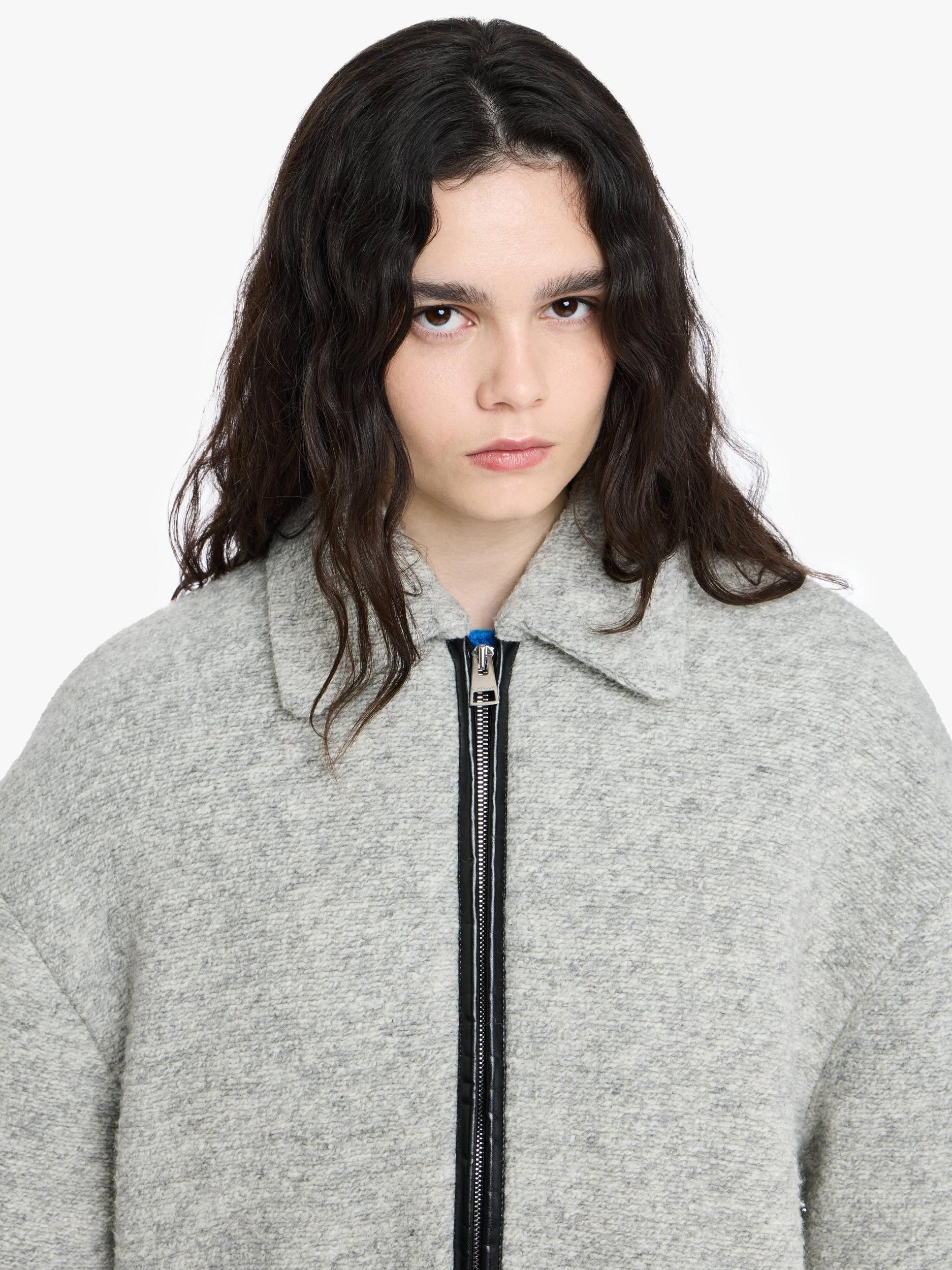 CONTRAST TRIM CASUAL JACKET Product Image