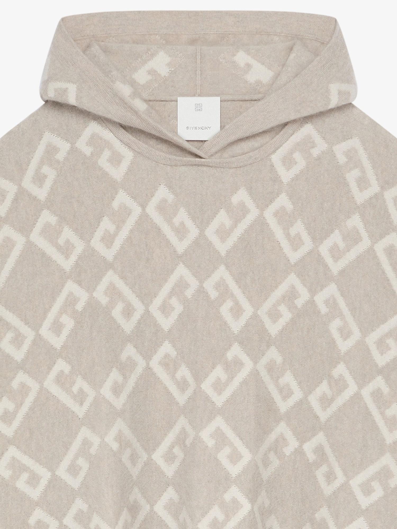 Poncho in monogram 72 jacquard Product Image