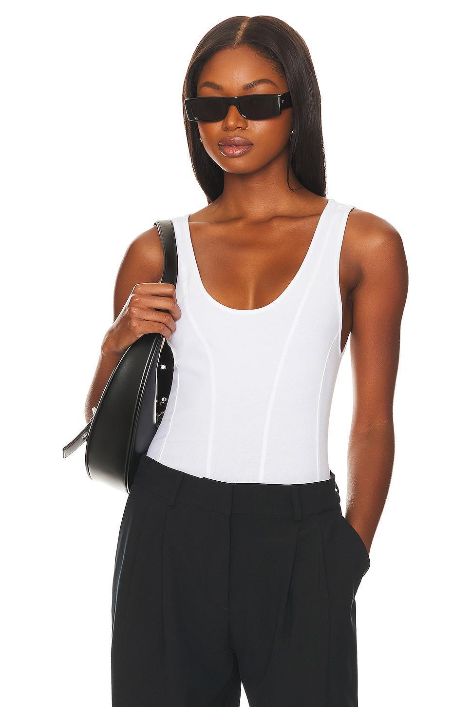 Sueded Jersey Seamed Tank The Range Product Image