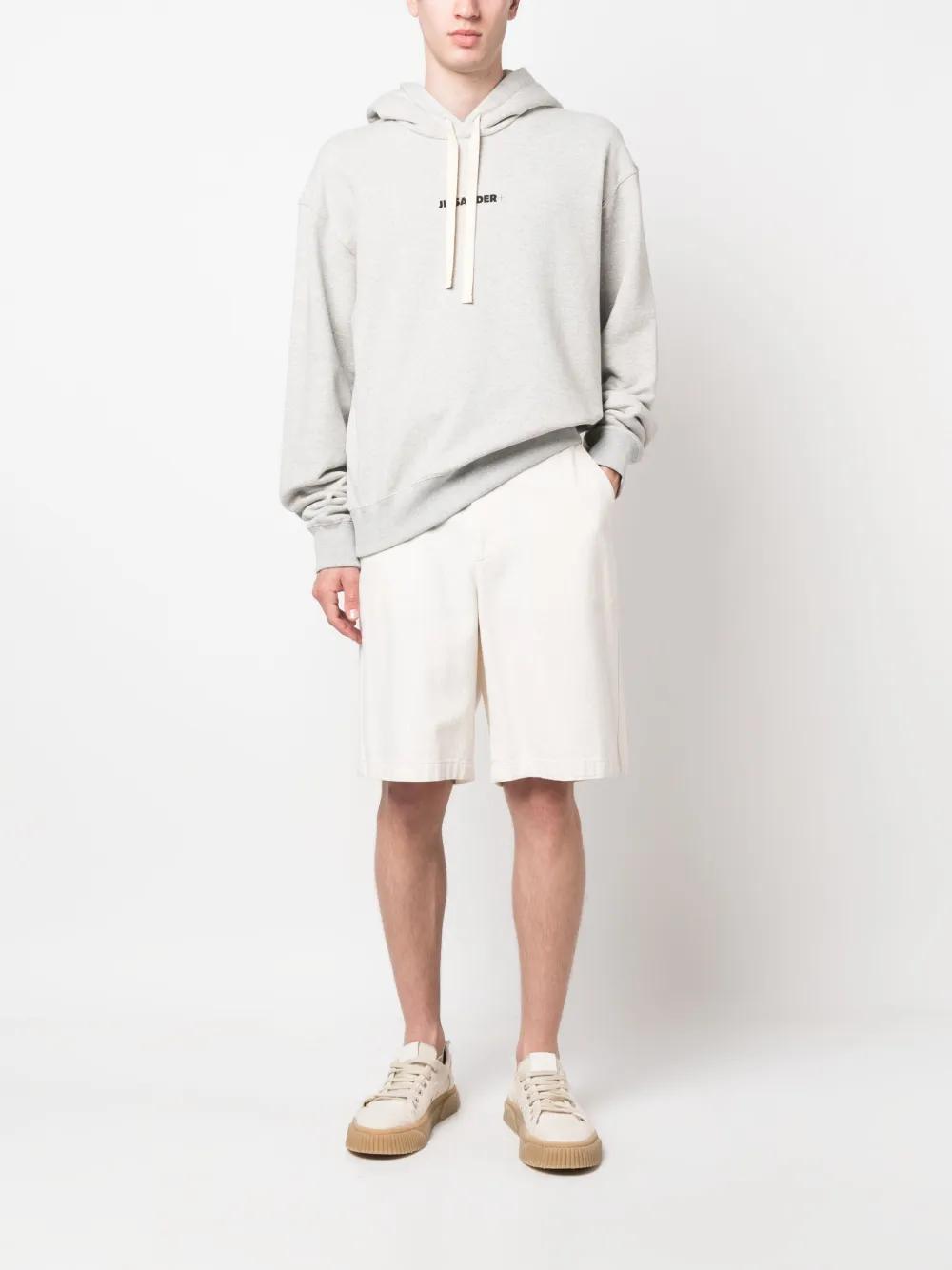 JIL SANDER Oversize Hoodie In Grey Product Image