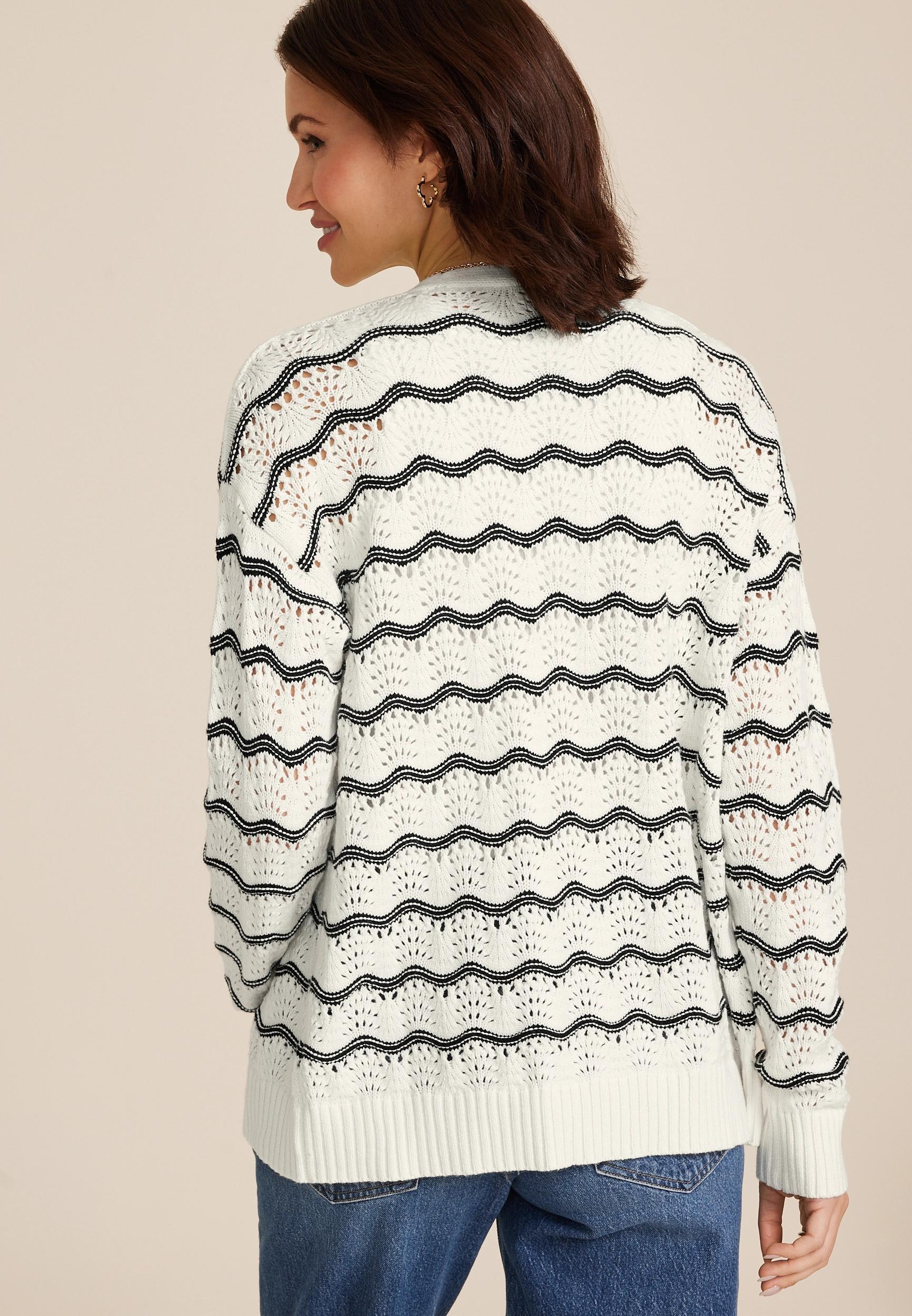 Open Stitch Cardigan Product Image