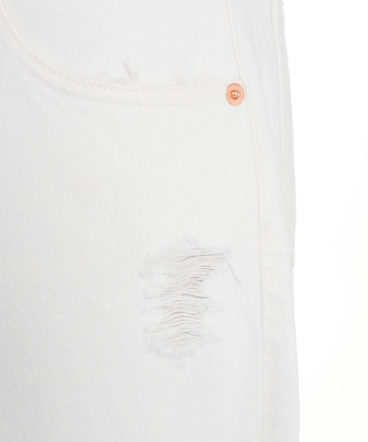 Cropped destroyed jeans Product Image