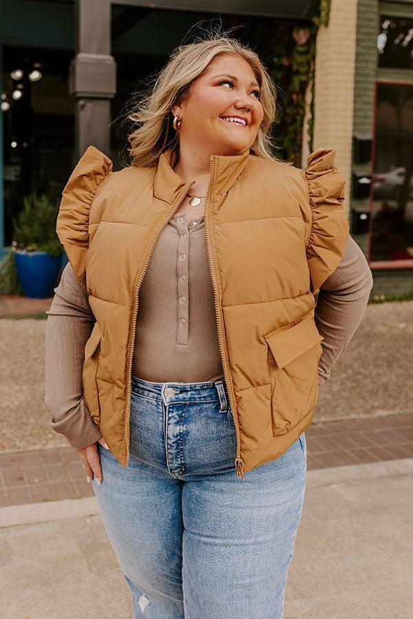 Cabin Cutie Puffer Vest Curves Product Image