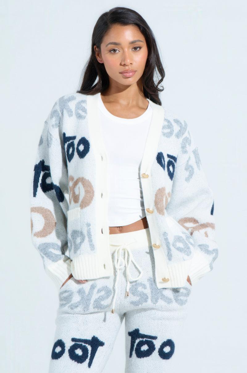 COZY IT UP SOFT CARDIGAN Product Image